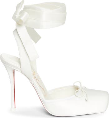 Cassia Lace-Up Slingback Pump