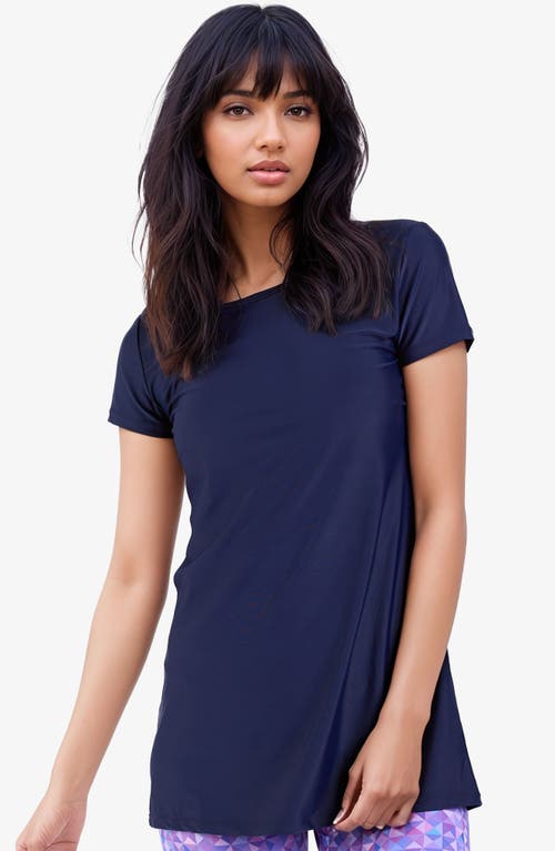 Calypsa Anna Swim Tunic In Blue