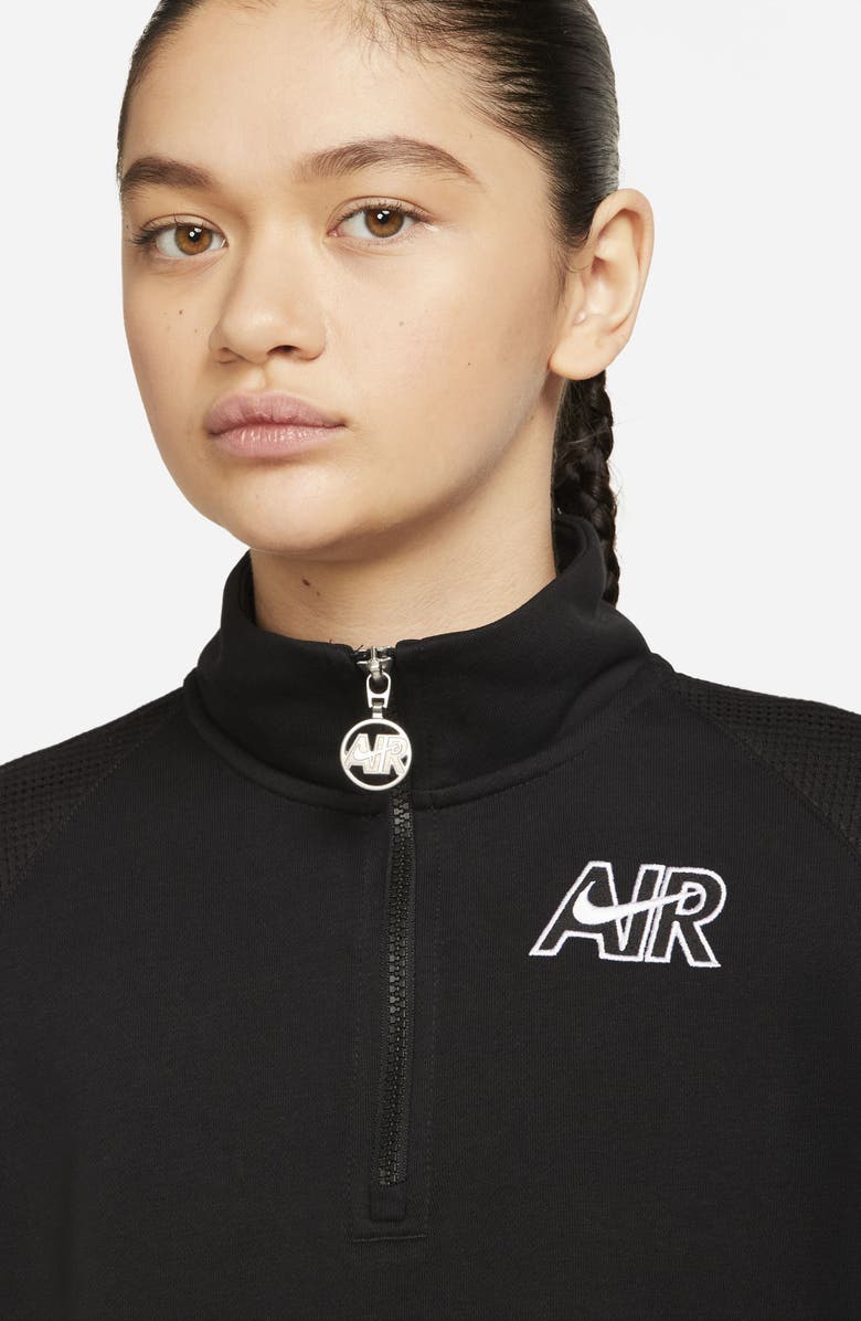 Nike Sportswear Air Quarter Zip Fleece Top, Alternate, color, 