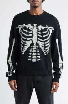 MARKET Skelly Intarsia Wool Blend Sweater