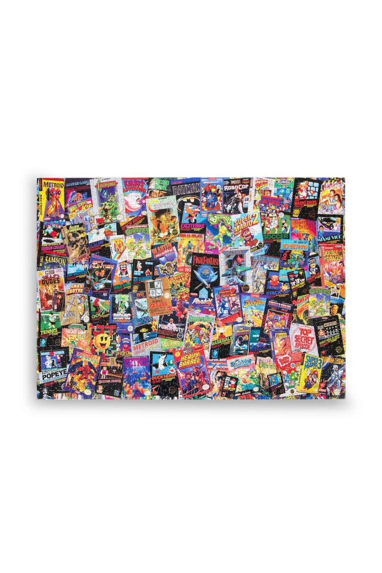 8-Bit Armageddon Retro Video Game Puzzle | 1000 Piece Jigsaw Puzzle, Alternate, color, Multi-Color