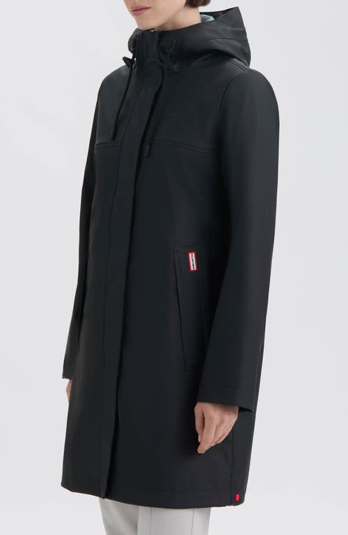 Hunter Spring Waterproof Rain Jacket In Black