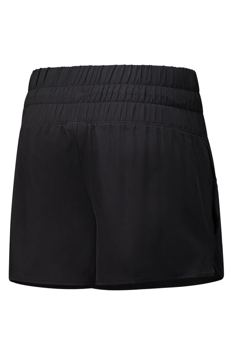 Champion Women's Champion Black Ohio State Buckeyes Tailgate Her Woven Shorts, Alternate, color, Black
