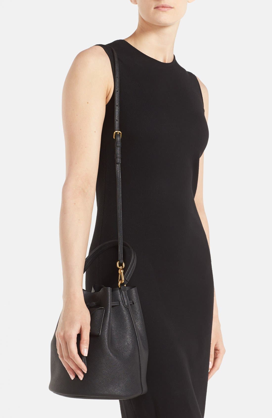 Marc Jacobs MARC BY MARC JACOBS 'Metropoli' Leather Bucket Bag, Alternate, color, 