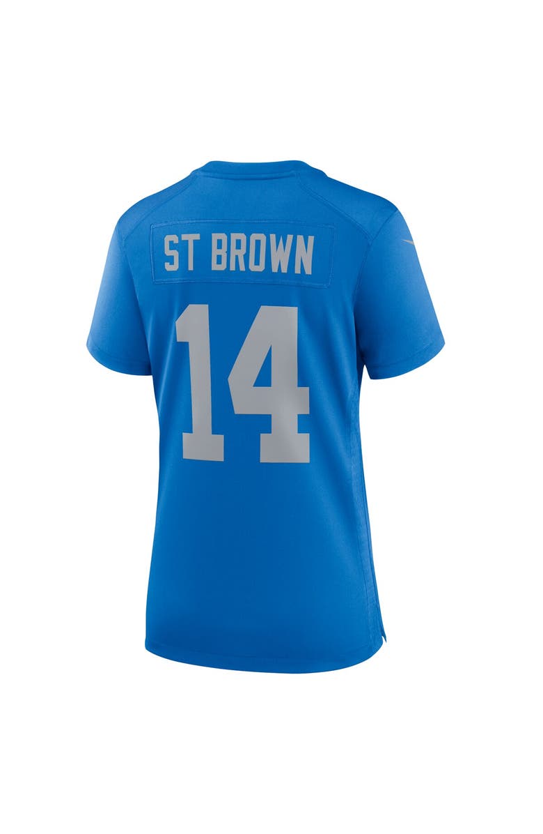 Nike Women's Nike Amon-Ra St. Brown Blue Detroit Lions Alternate Game Jersey, Alternate, color, Blue
