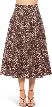 Alexia Admor Avery Cargo Midi Skirt