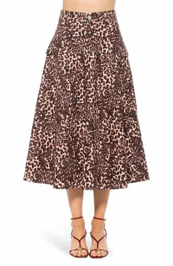 Alexia Admor Avery Cargo Midi Skirt