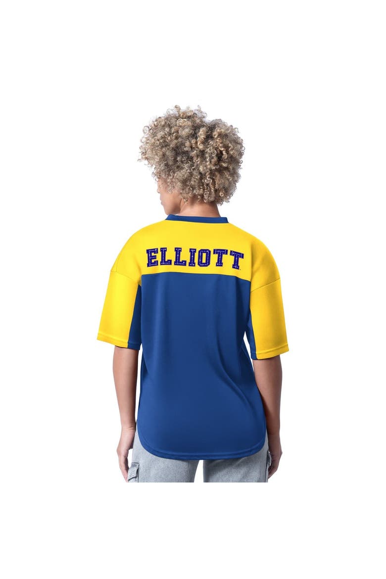 Women's G-III 4Her by Carl Banks  Royal Chase Elliott Key Plan II V-Neck Rhinestone T-Shirt, Alternate, color, Royal