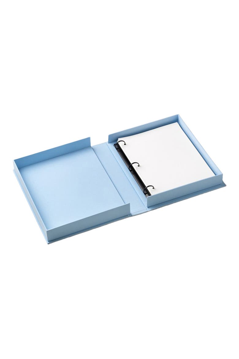 Dolce Vita Embroidered Photo Album, Alternate, color, BLUE MULTI