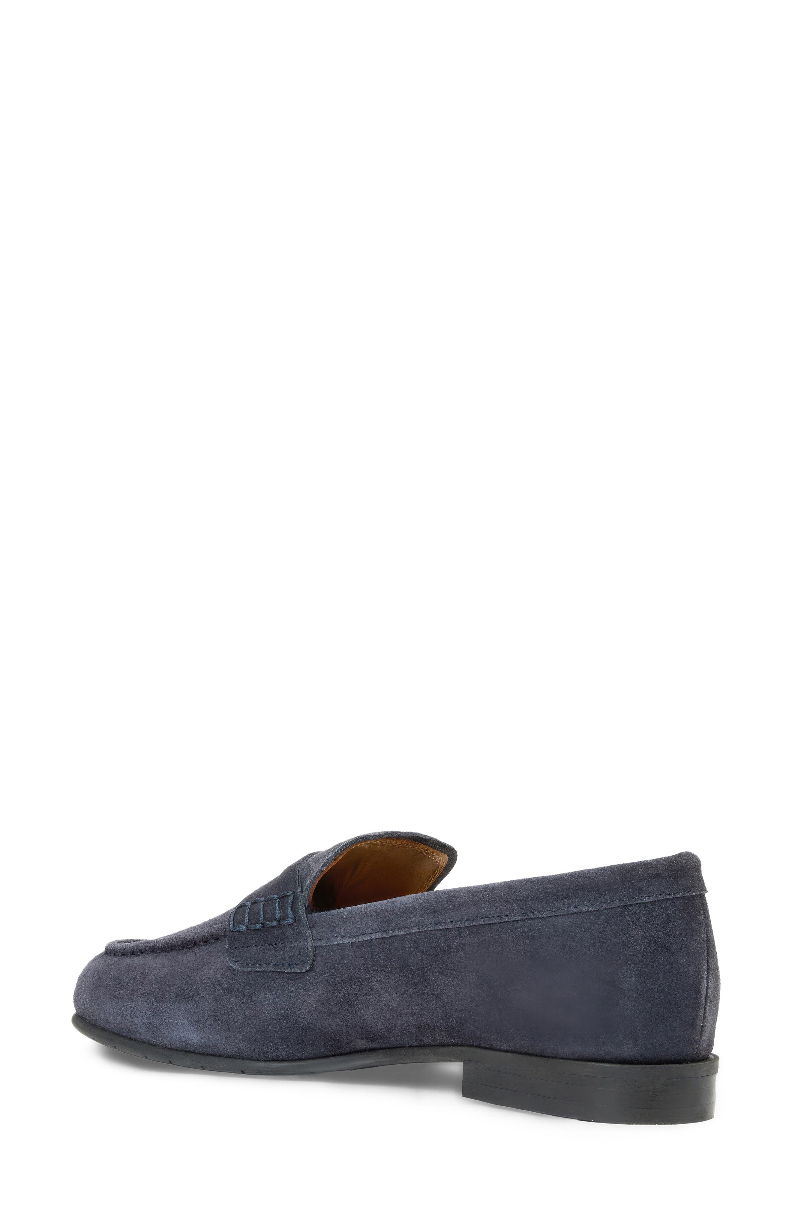 Ellis Penny Loafer, Alternate, color, NAVY SUEDE