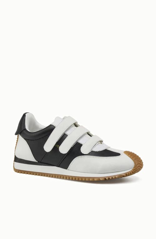 Jslides Footwear Lyla Sneaker In White Black