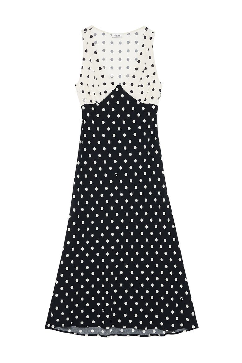 Viscose Long Dress, Alternate, color, Black