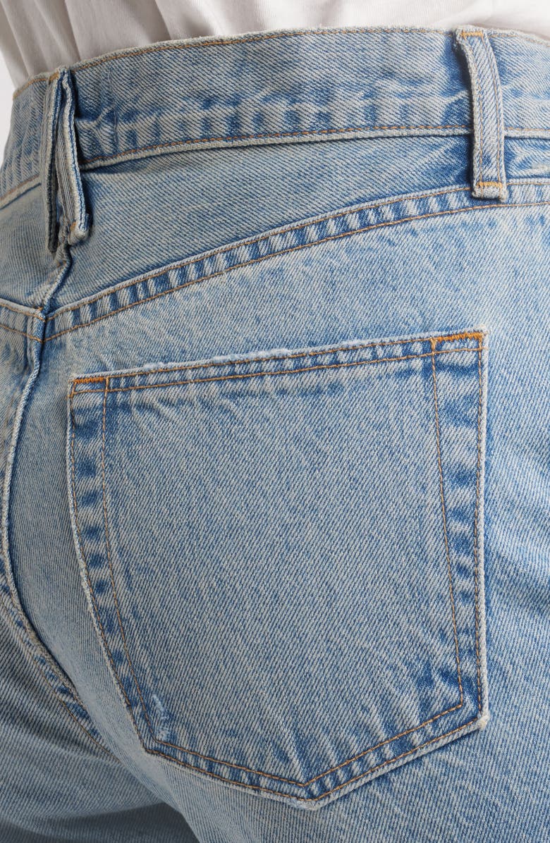 SLVRLAKE Women's Virginia High Waist Slim Straight Leg Jeans, Alternate, color, Alabama Shake