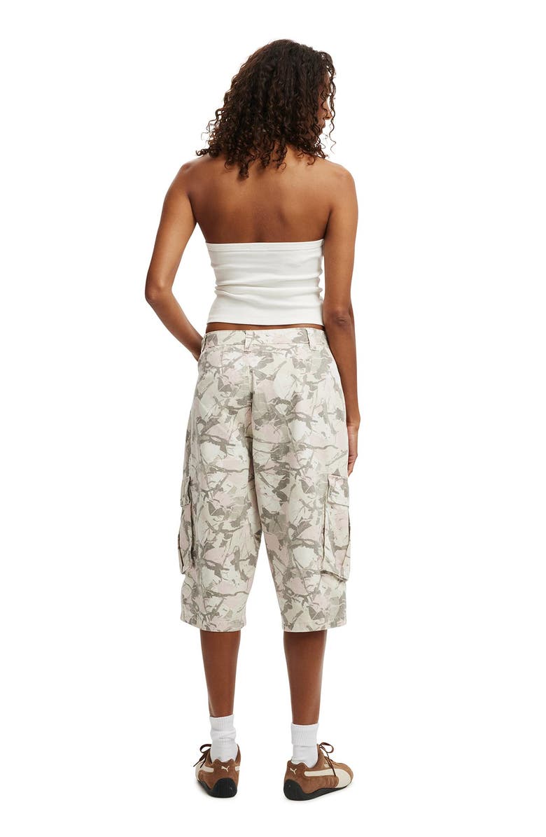 Cotton On Women's Long Cargo Jort, Alternate, color,