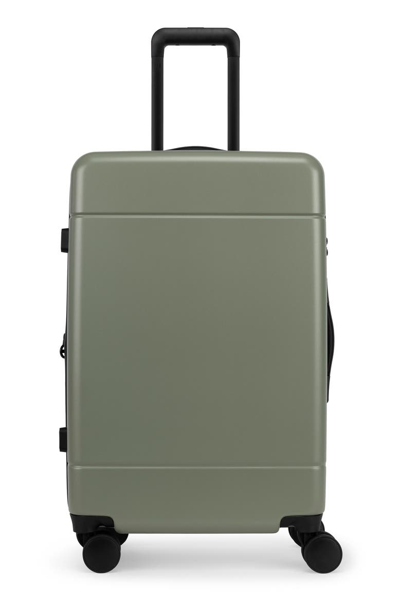 Medium Hue 26-Inch Rolling Suitcase, Main, color, JUNIPER