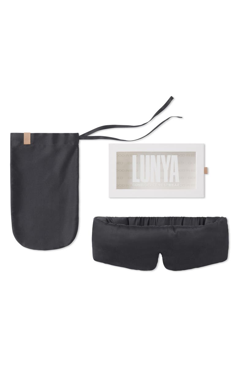 Lunya Silk Sleep Mask, Main, color, Meditative Grey