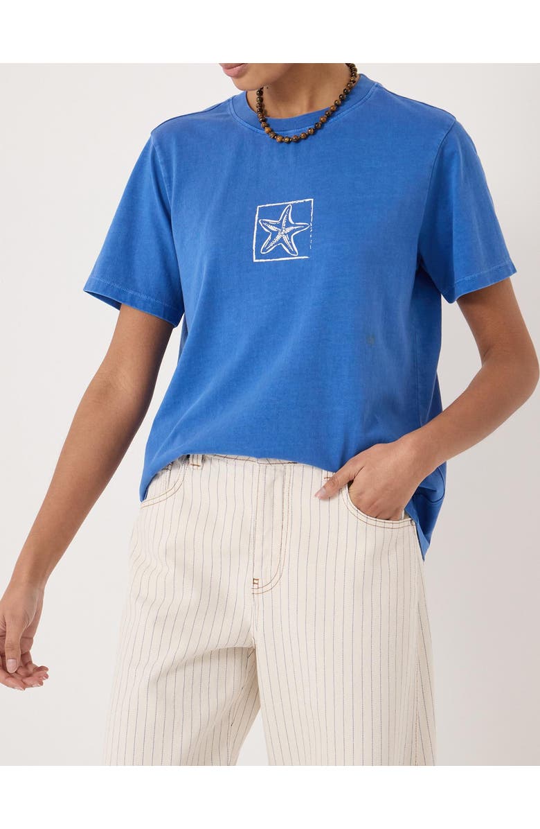 Hush Sealife Graphic Crew Neck T-Shirt, Alternate, color, Bright Blue