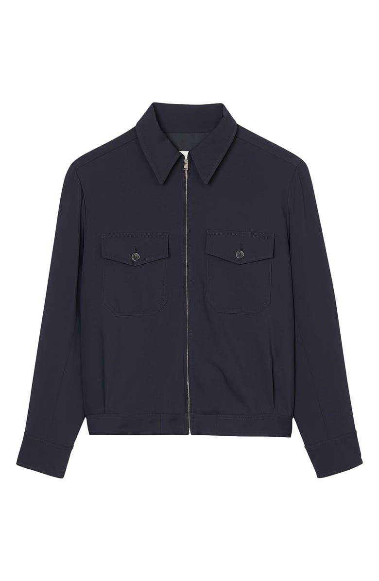 SANDRO Antoine Zip-Up Jacket, Alternate, color, 
