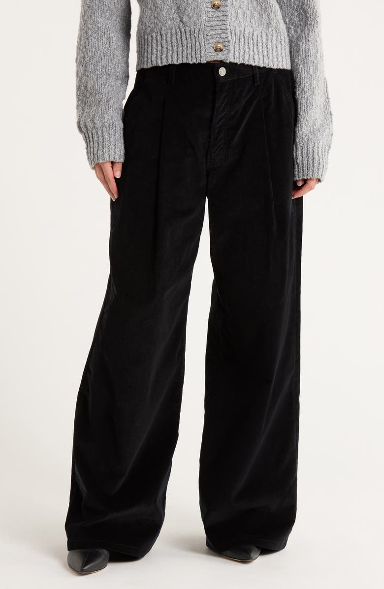 FRAME The Corduroy Pants, Main, color, Black