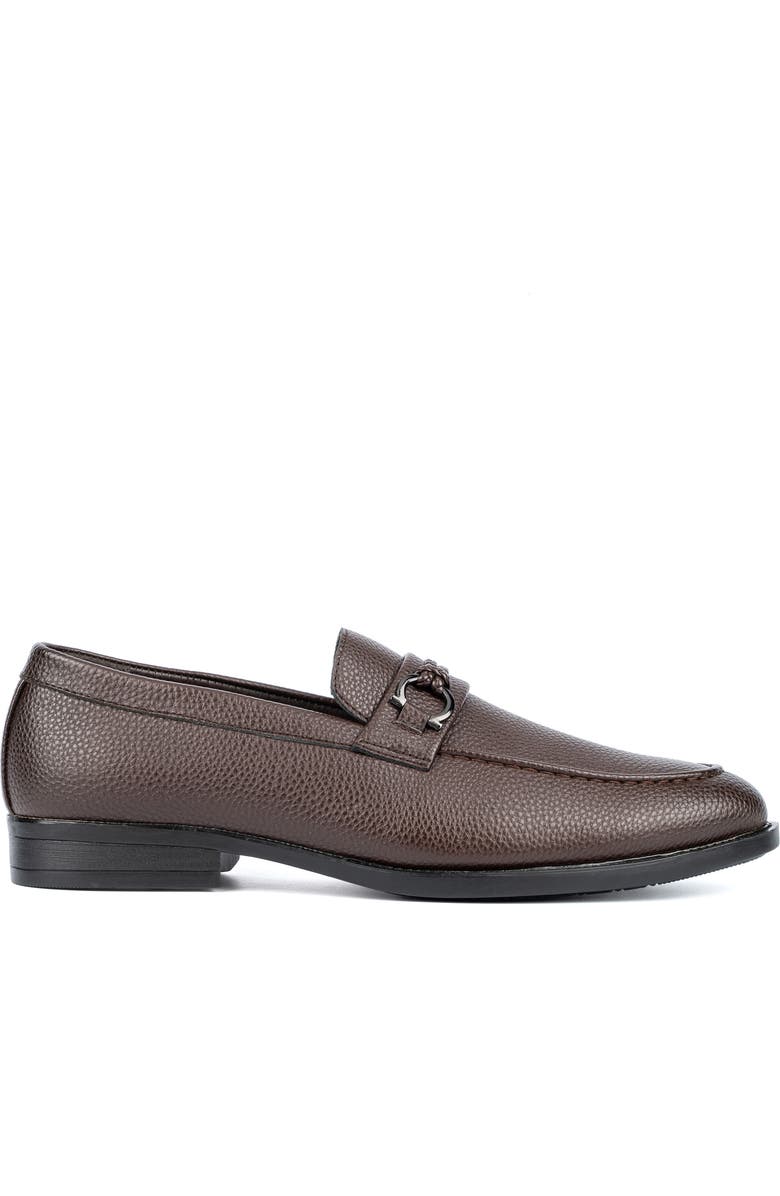 XRAY Liam Faux Leather Loafer, Alternate, color, Brown