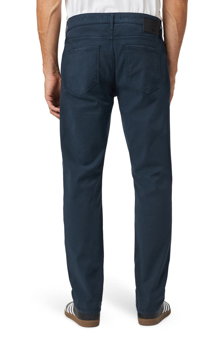 Marcus Slim Straight Leg Five Pocket Pants, Alternate, color, DARK NAVY LUXE TWILL