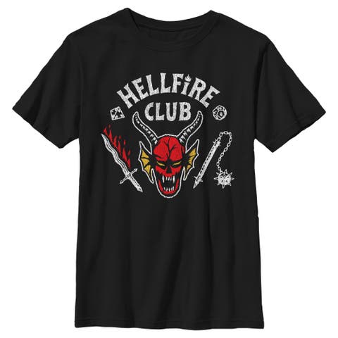 Boy's Stranger Things Hellfire Club Costume  Graphic T-Shirt