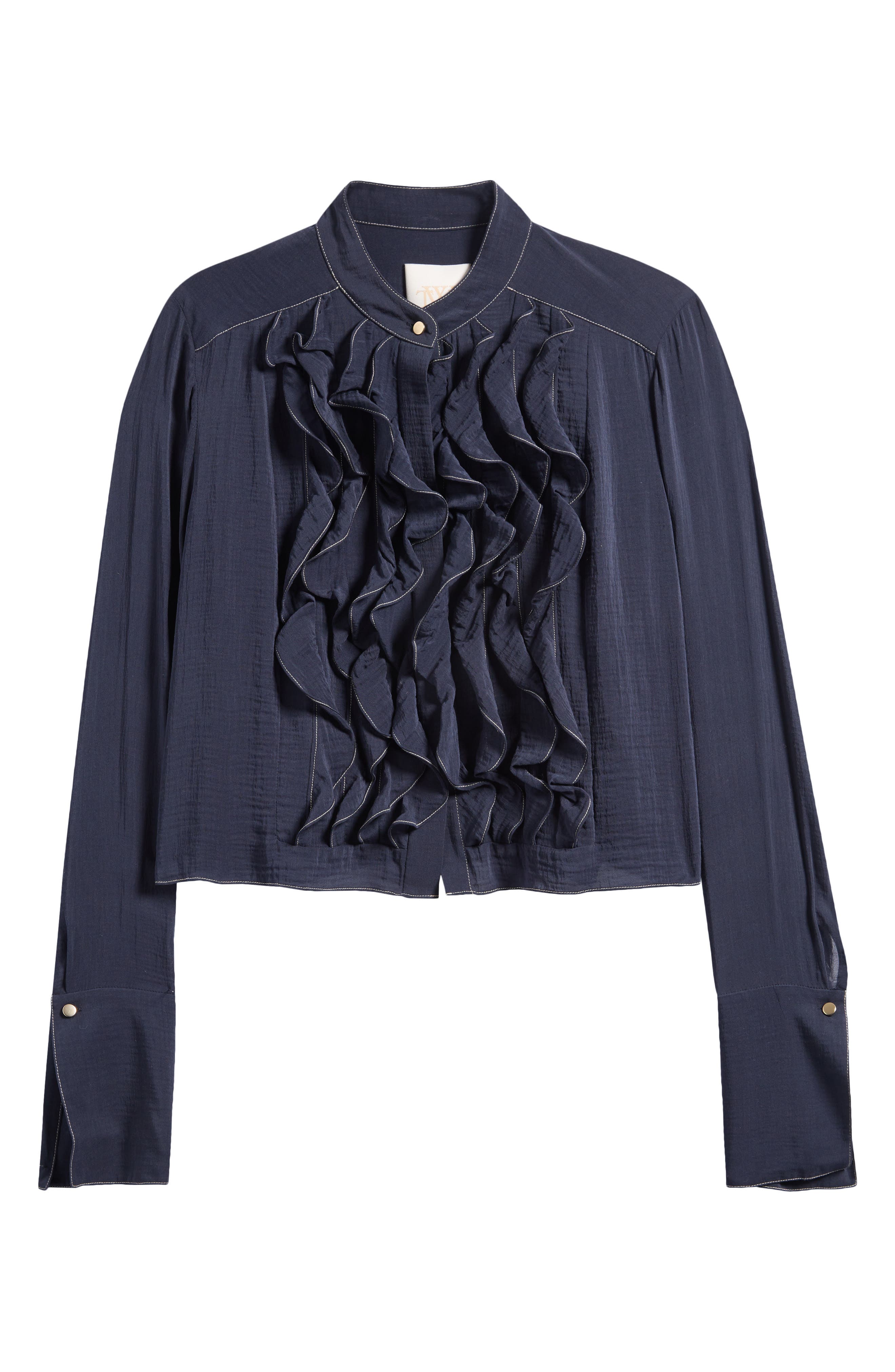 TWP Patti Ruffle Chiffon Top | Nordstromrack