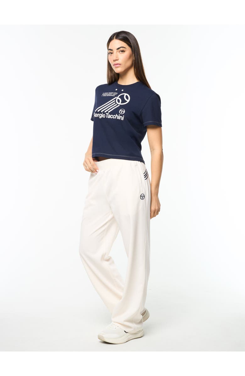 Sergio Tacchini Nera Boxy Tee, Alternate, color, Maritime Blue