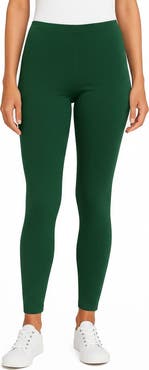 CITY THREADS Women's Soft 100% Cotton Everyday Wear Leggings