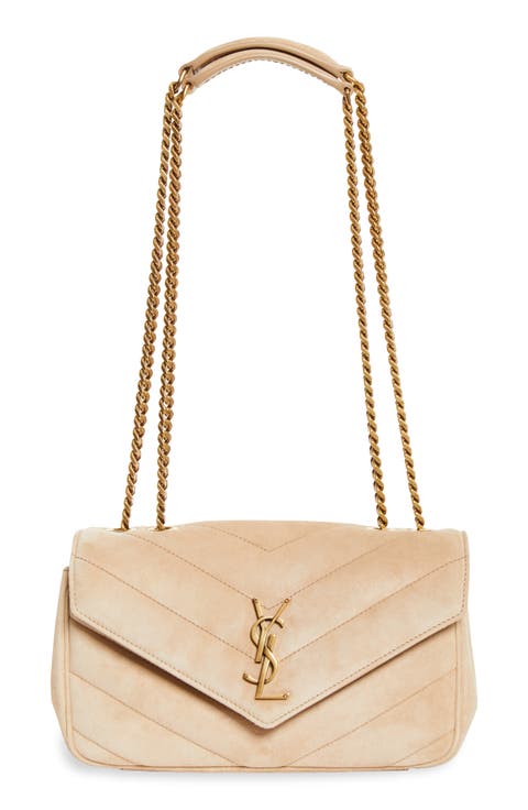 Small Loulou Chain Leather Shoulder Bag