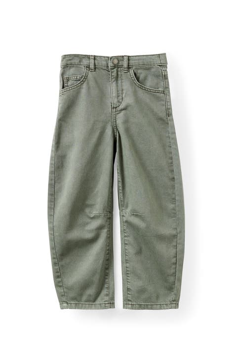 Kid's Unisex Barrel Leg Denim Jean