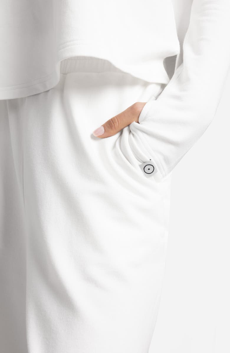 Sunday Citizen French Terry Lounge Pants, Alternate, color, Off White