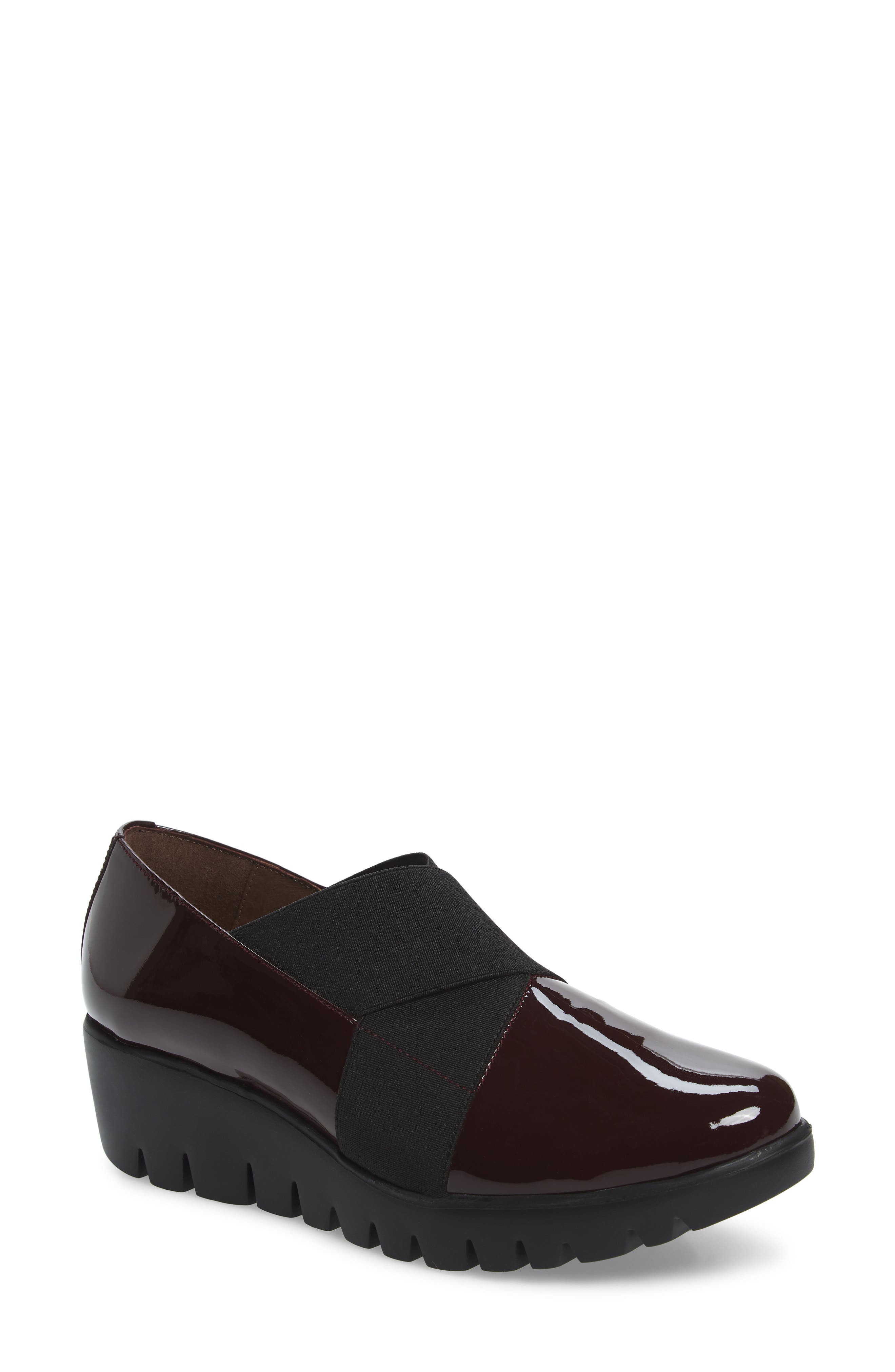 C-33132 Wedge, Main, color, VINO PATENT LEATHER