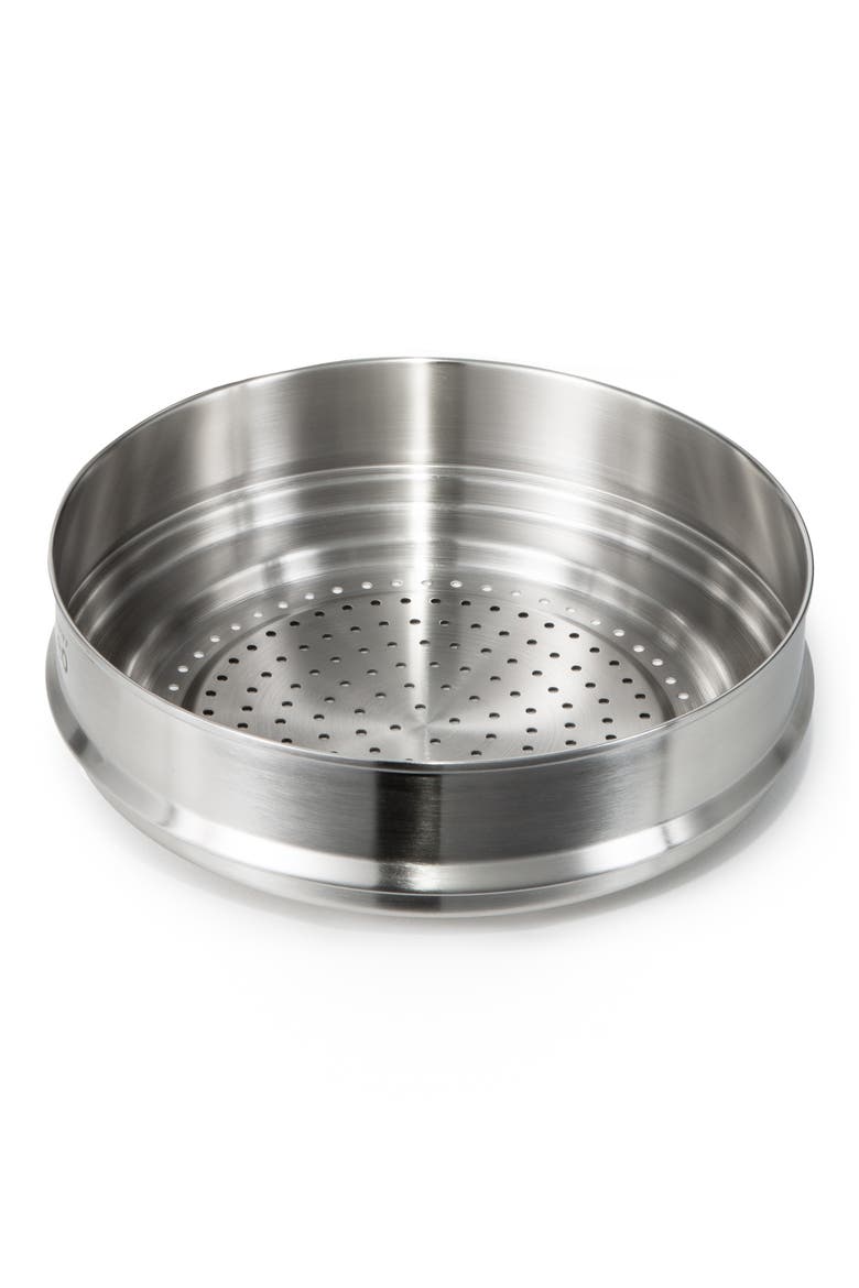 Leo Graphite 10-Inch Steamer, Alternate, color, GREY