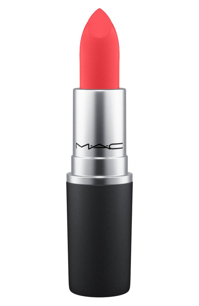MAC Cosmetics Powder Kiss Lipstick, Main, color, Mandarin O