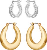 Vince Camuto Set of 2 Hoop Earrings