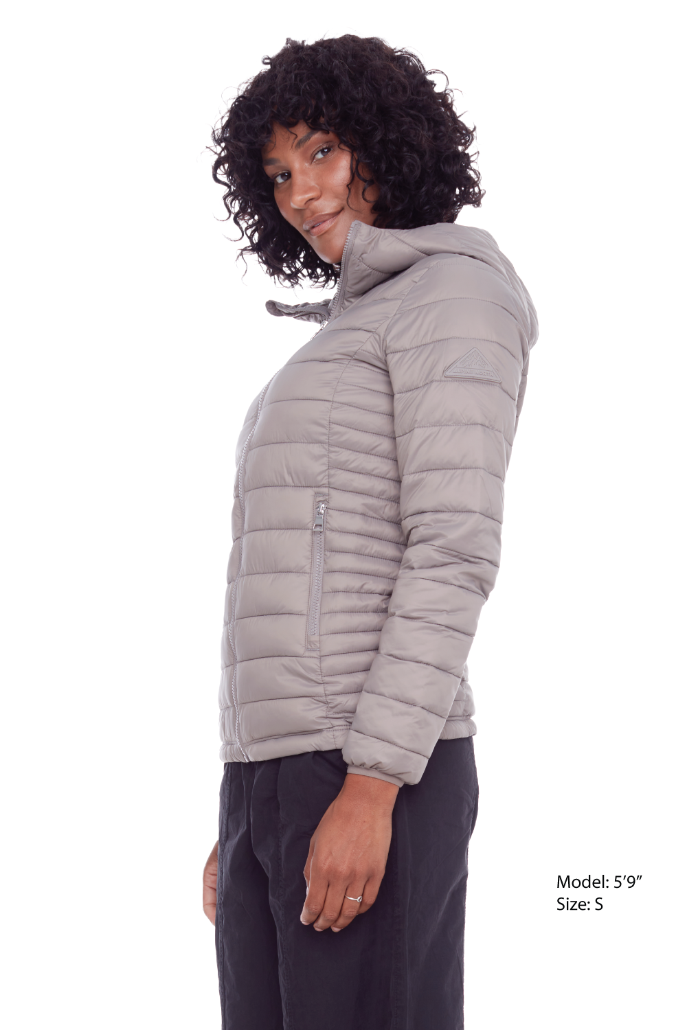 YOHO LADIES - Vegan Down Lightweight Packable Puffer Jacket & Bag - image 4