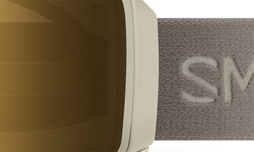 Shop Smith 4d Mag™ Xl Low Bridge Fit Chromapop™ Snow Goggles In Chalk/sun Black Gold