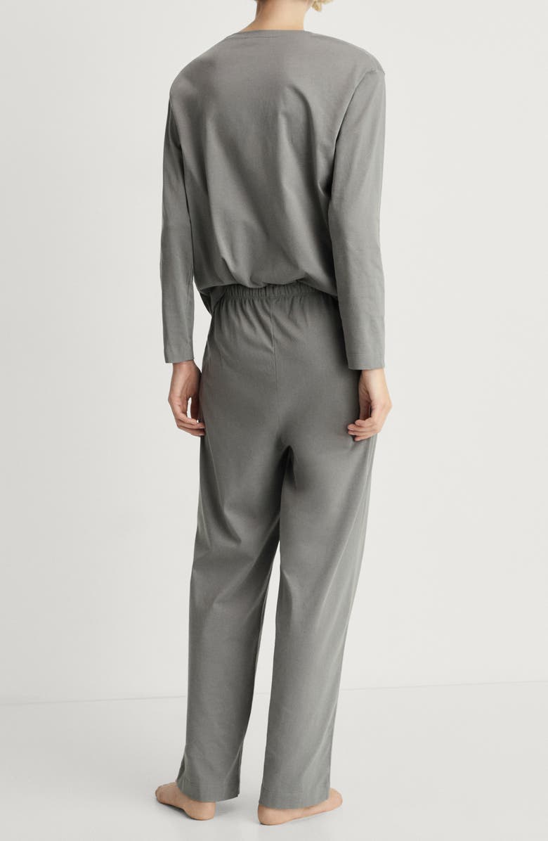 MANGO Cotton Pajamas, Alternate, color, 