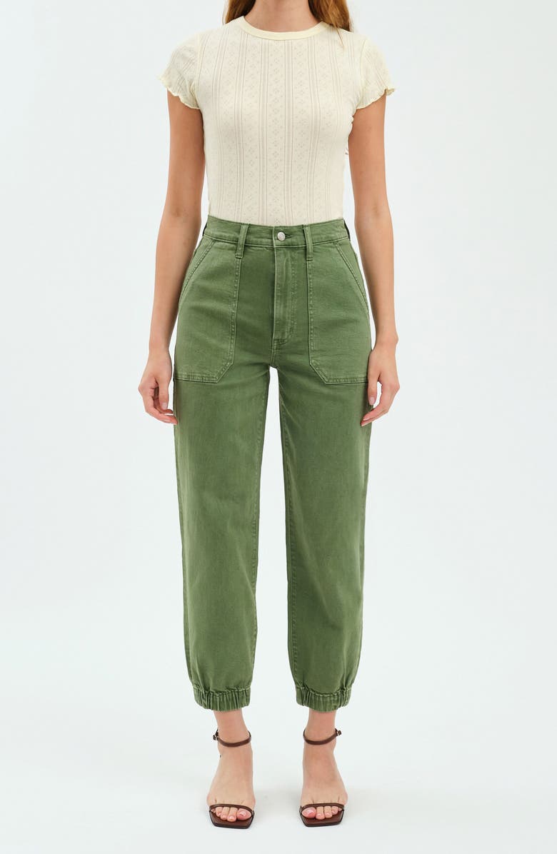 DAZE The Champ High Waist Joggers, Alternate, color, Clover