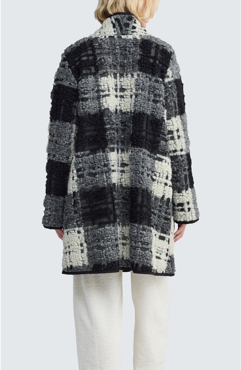 LUUKAA Chrysa Architectural Coat, Alternate, color, Foggy