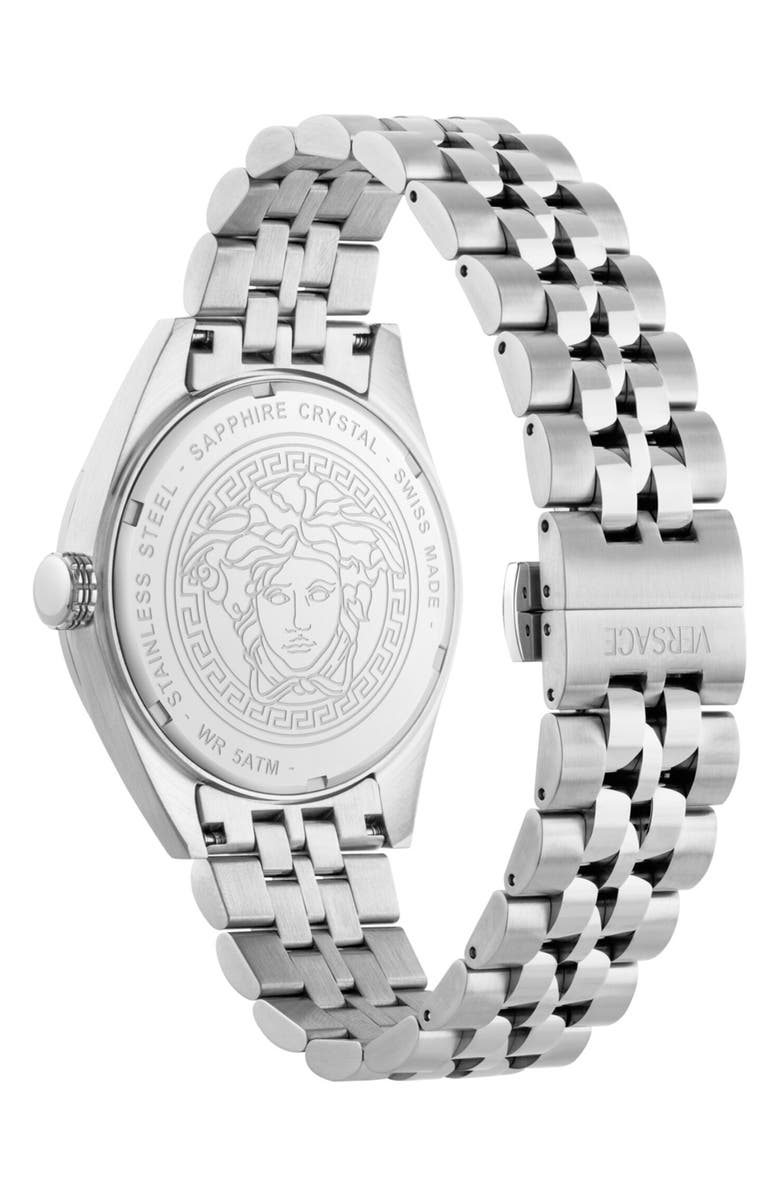Versace Athletic Bracelet Watch, 41mm, Alternate, color, Stainless Steel