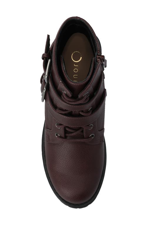 Journee Collection Juliah Buckle Boot In Brown