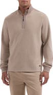 Bugatchi Quarter Zip Knit Pullover