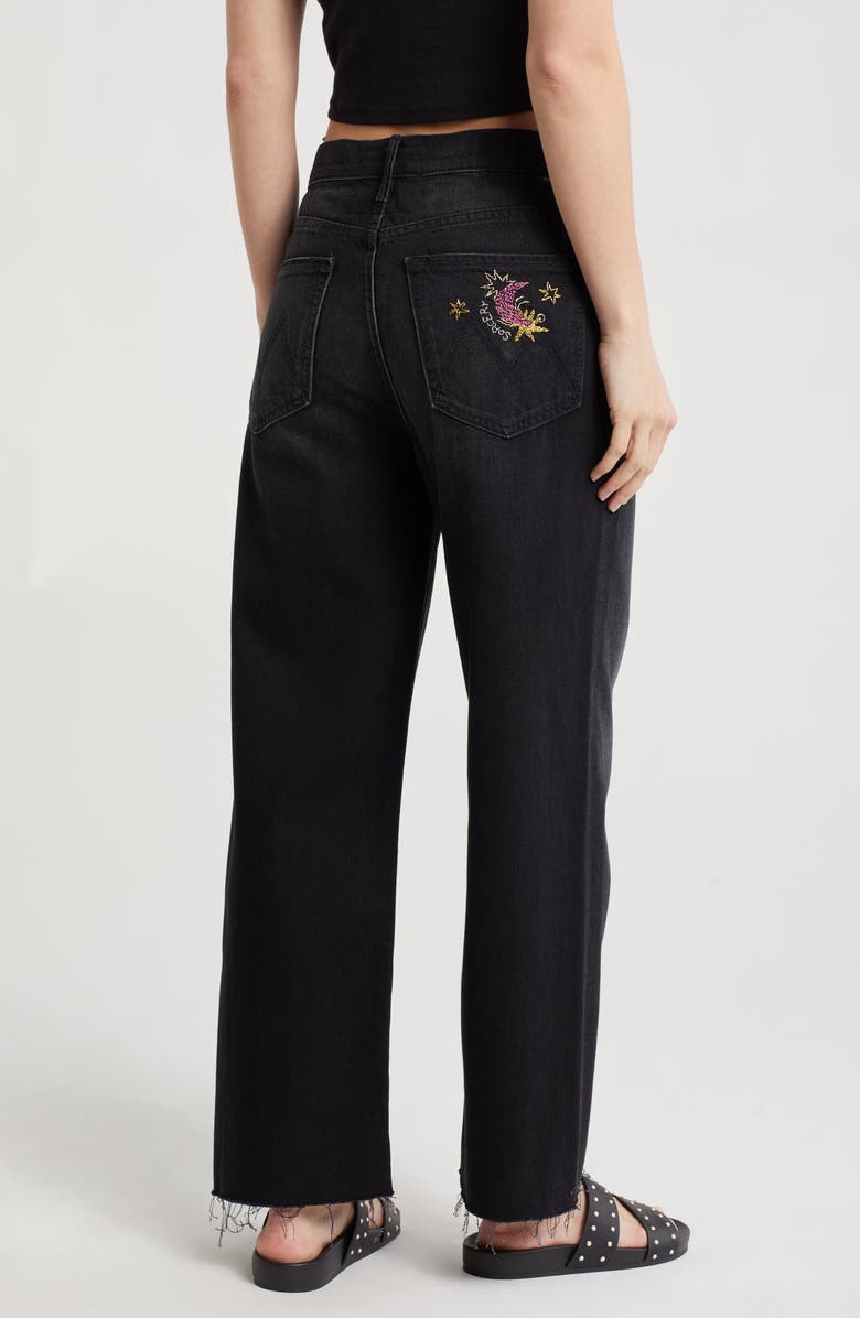 MOTHER The Starry Spitfire Ankle Fray Jeans, Alternate, color,