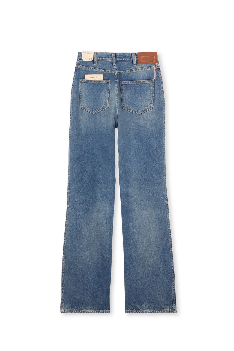 Jane Bootcut Stone Wash Denim Trousers, Alternate, color, D470