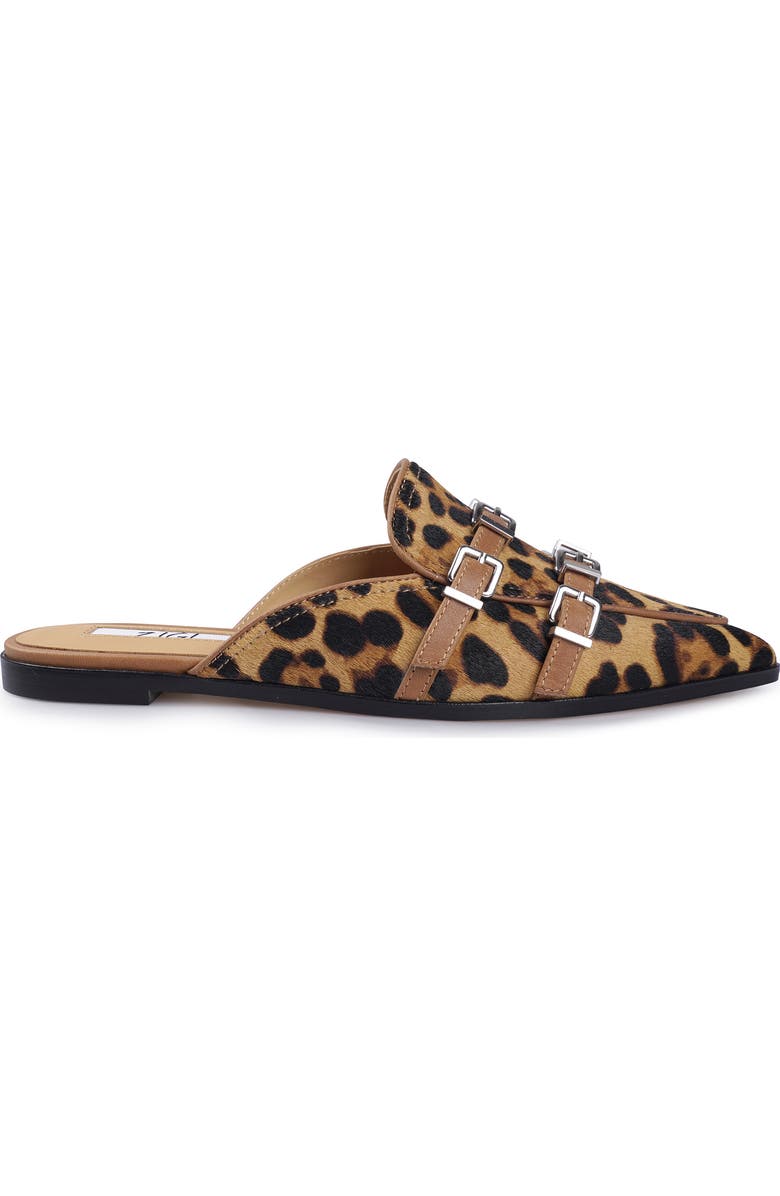 ZIGI Rous Genuine Calf Hair Mule, Alternate, color, Leopard Calf Hair