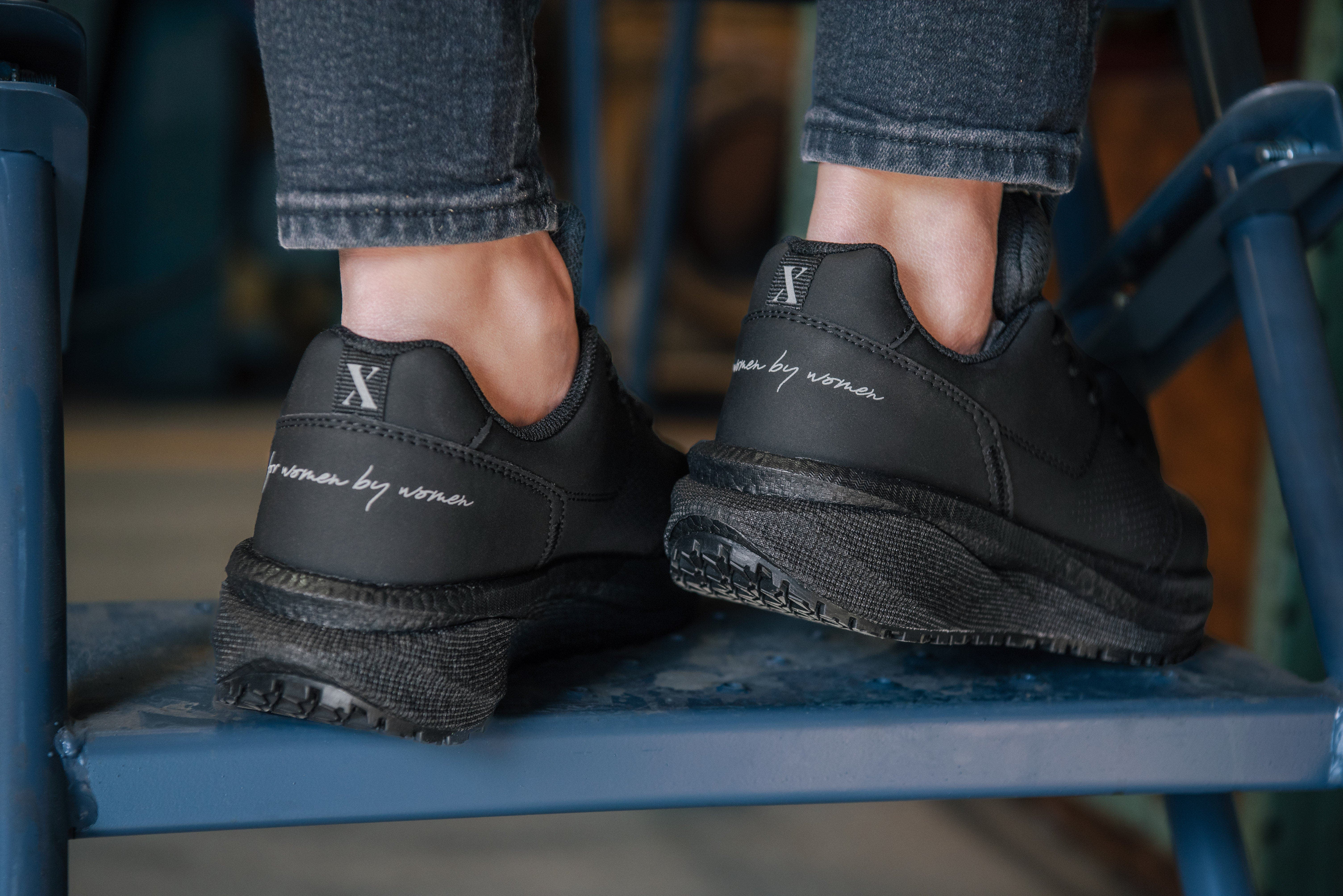 Xena Workwear Astra Soft Toe Athletic Safety Shoe, Alternate, color, Black