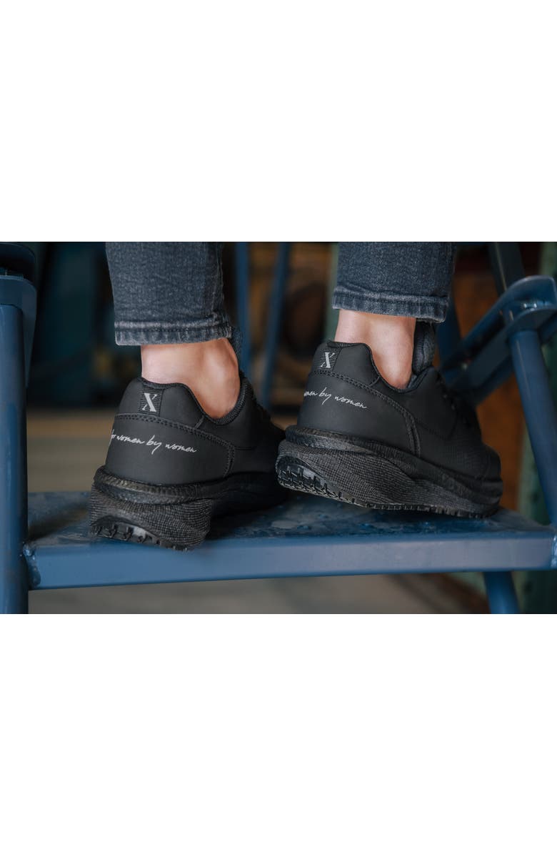 Xena Workwear Astra Soft Toe Athletic Safety Shoe, Alternate, color, Black