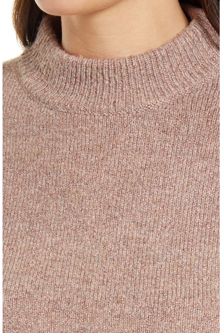 Cutout Back Sweater, Alternate, color, PURPLE MULTI